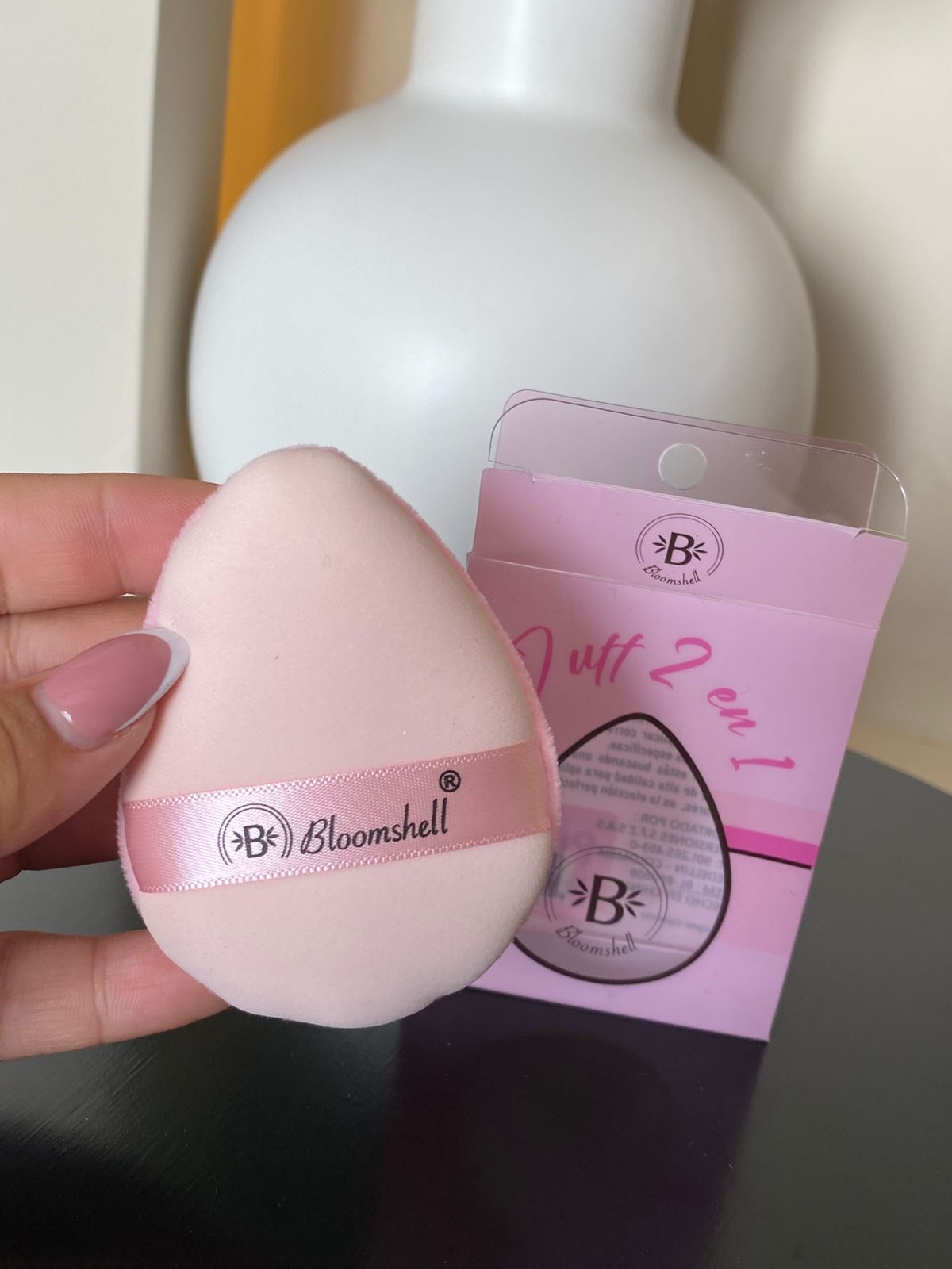 Puff blender + borla 2 en 1