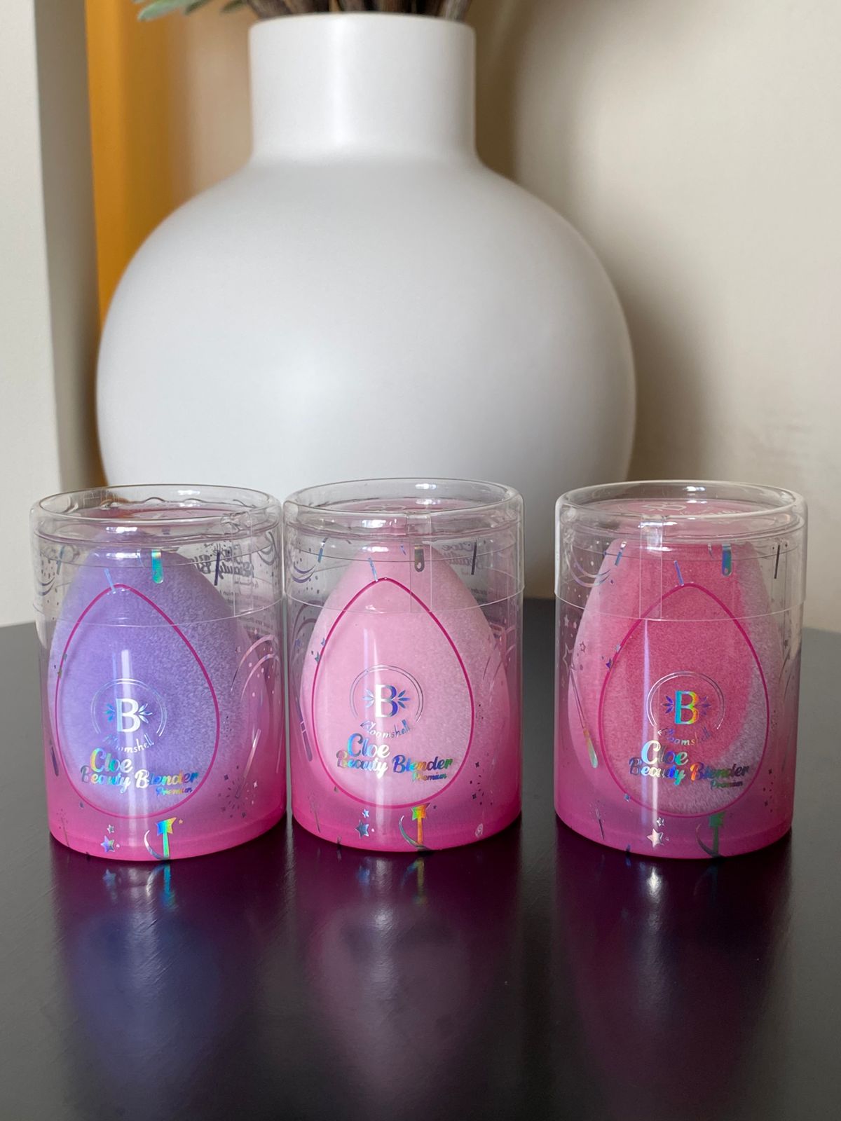 Beauty blender cleo terciopelo (pomo facial)