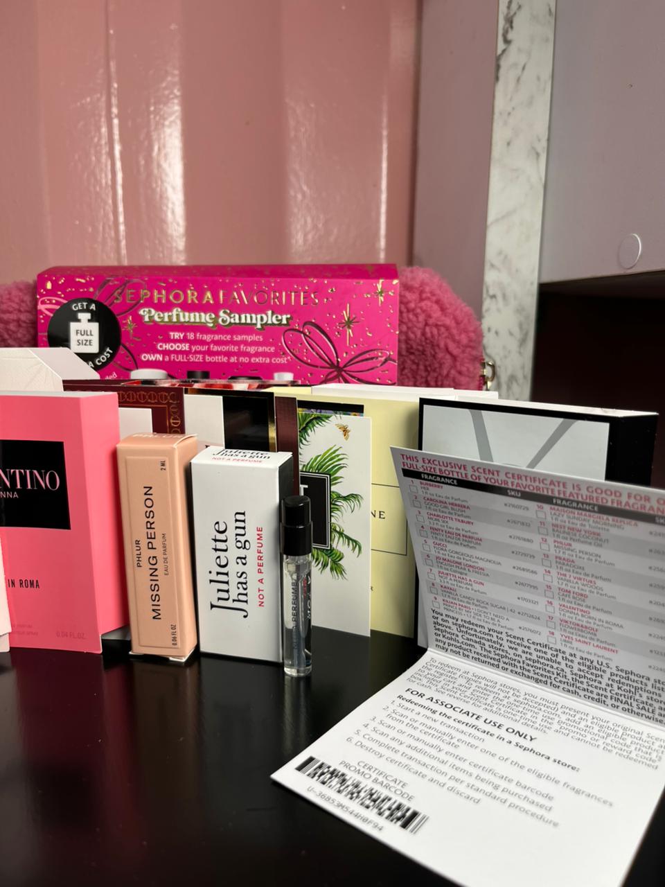 Set Perfume Sampler Sephora