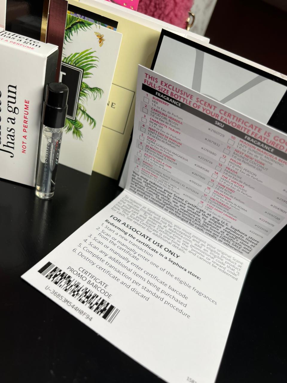 Set Perfume Sampler Sephora
