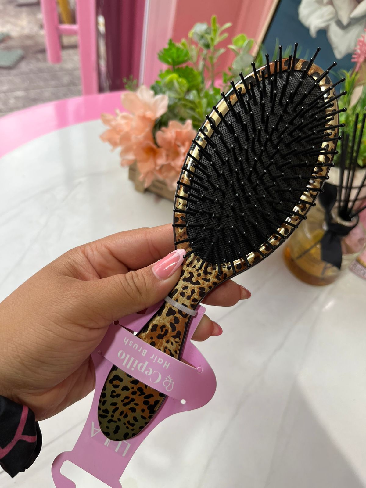 Cepillo leopardo