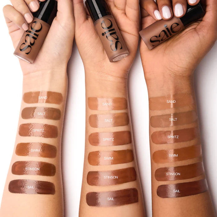 Bronceador líquido esculpidor