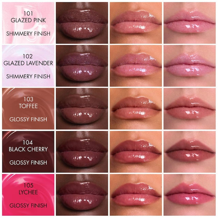Bálsamo hidratante con brillo labial